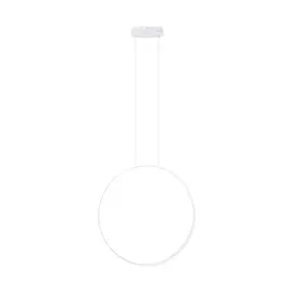 Maxlight p0651 lampa wisząca visual ver biała 60cm 22w ip44