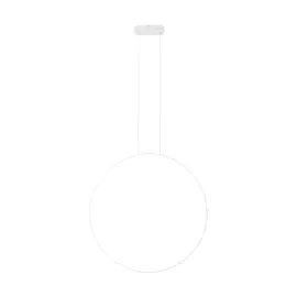 Maxlight p0653 lampa wisząca visual ver biała 80cm 28w ip44