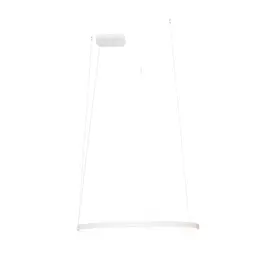 Maxlight p0655 lampa wisząca visual hor biała 60cm 22w ip44