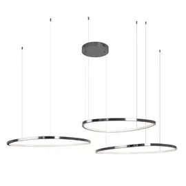 Maxlight p0663d lampa wisząca cayenne 3 brushed black