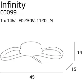 MAXLIGHT Infinity C0099 plafon DARMOWA WYSYŁKA W 24h
