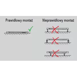 brodzik zurich biały niski akrylowy