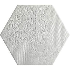 Codicer95 Milano White Hex 25x22 Płytka Gresowa Podłogowo-Ścienna