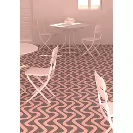 Peronda Roll by Dsignio H. ROLL GREY-PINK 28,5X24,7 płytka ceramiczna matowa