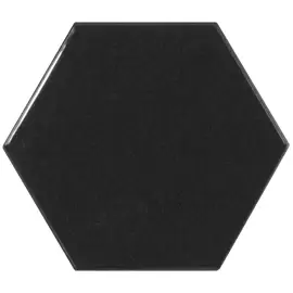 Equipe Scale HEXAGON BLACK MATT 12,4x10,7  płytka ceramiczna matowa