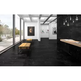 Itt Ceramic Ash Black 75x75 płytka gresowa matowa