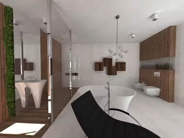 Styl modernistyczny  - Multiwnętrza