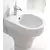 Olympia Ceramica Clear 50x36cm Bidet stojący biały