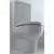 Olympia Ceramica Clear 62x36cm Muszla stojąca do kompaktu biała