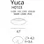 YUCA FIXED H0103 OPRAWA HALOGENOWA