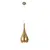Maxlight drop p0436 lampa wisząca złoty mat