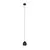 Maxlight comet round p0433 lampa wisząca czarna