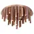Maxlight organic copper c0093d plafon duży