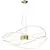 Axolight Hoops 2 Lampa Wisząca Złota