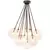 Eichholtz Molecule Lampa Wisząca Ciemny Brąz 114753