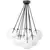 Eichholtz Molecule Lampa Wisząca Ciemny Brąz