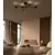Mantra Cappuccina Lampa Sufitowa/Plafon Czarny 7580