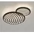 Mantra Collage Lampa Sufitowa/Plafon Czarny 7234
