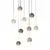 Mantra Galaxia 9 Lampa Wisząca 7621