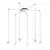 Fabbian Tripla Lampa Wisząca F41 G03 11