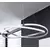 Mantra Infinity Lampa Wisząca Srebrna 5381