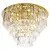 Maxlight monaco c0224 plafon złoty ø 80 cm