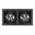 Maxlight matrix ii h0049 oprawa podtynkowa czarna