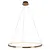 Maxlight p0493 lampa wisząca queen ø 50 cm złoto szczotkowane