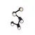 Maxlight c0229 lampa sufitowa laxer czarna