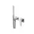 Kohlman Excelent Bateria Bidetowa Podtynkowa-bidetta Chrom QW135H