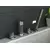 Kohlman excelent bateria wannowa 4-otworowa chrom qb240h