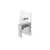 Kohlman Excelent Bateria Wannowa Podtynkowa Chrom QW210H