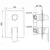 Kohlman excelent bateria wannowa podtynkowa chrom qw211h