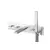 Kohlman Excelent Bateria Wannowa Podtynkowa Chrom QW269H