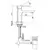 Kohlman foxal bateria umywalkowa niska chrom qb100f