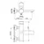 Kohlman foxal bateria wannowa ścienna chrom qw110f