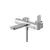 Kohlman Foxal Bateria Wannowa Ścienna Chrom QW110F