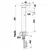 Kohlman gixs bateria umywalkowa wysoka chrom qb170g