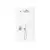 Kohlman Gixs Zestaw Prysznicowy Podtynkowy z deszczownicą 25cm Chrom QW210GR25