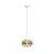 Maxlight p0518 lampa wisząca moonstone amber glass+white marble