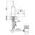 Kohlman maxima bateria bidetowa chrom qb130m
