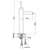 Kohlman maxima bateria umywalkowa wysoka chrom qb170m
