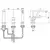 Kohlman nexen bateria wannowa 3-otworowa chrom qb241u