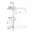 Kohlman nexen-s bateria umywalkowa podtynkowa chrom sqw185u