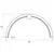 Maxlight w0334 kinkiet trio arc matt black ip44
