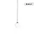 Maxlight magnetic m0017d lampa wisząca  magnetyczna system dali 6w 525lm 3000k