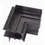 Maxlight magnetic mt0009 kątownik czarny do użycia przy uskoku na suficie do szyn mt0006, mt0007