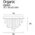Maxlight organic copper c0093d plafon duży