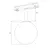 Maxlight magnetic m0016z lampa  magnetyczna system zigbee 6w 525lm 2700/5000k
