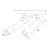Maxlight magnetic m0020d reflektor magnetyczny podwójny system dali 10w 666lm 3000k